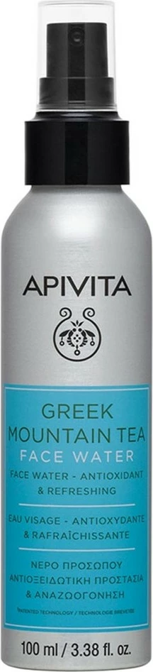 Voda za obraz z grškim gorskim čajem, Apivita Greek Mountain Tea Face Water 100 ml