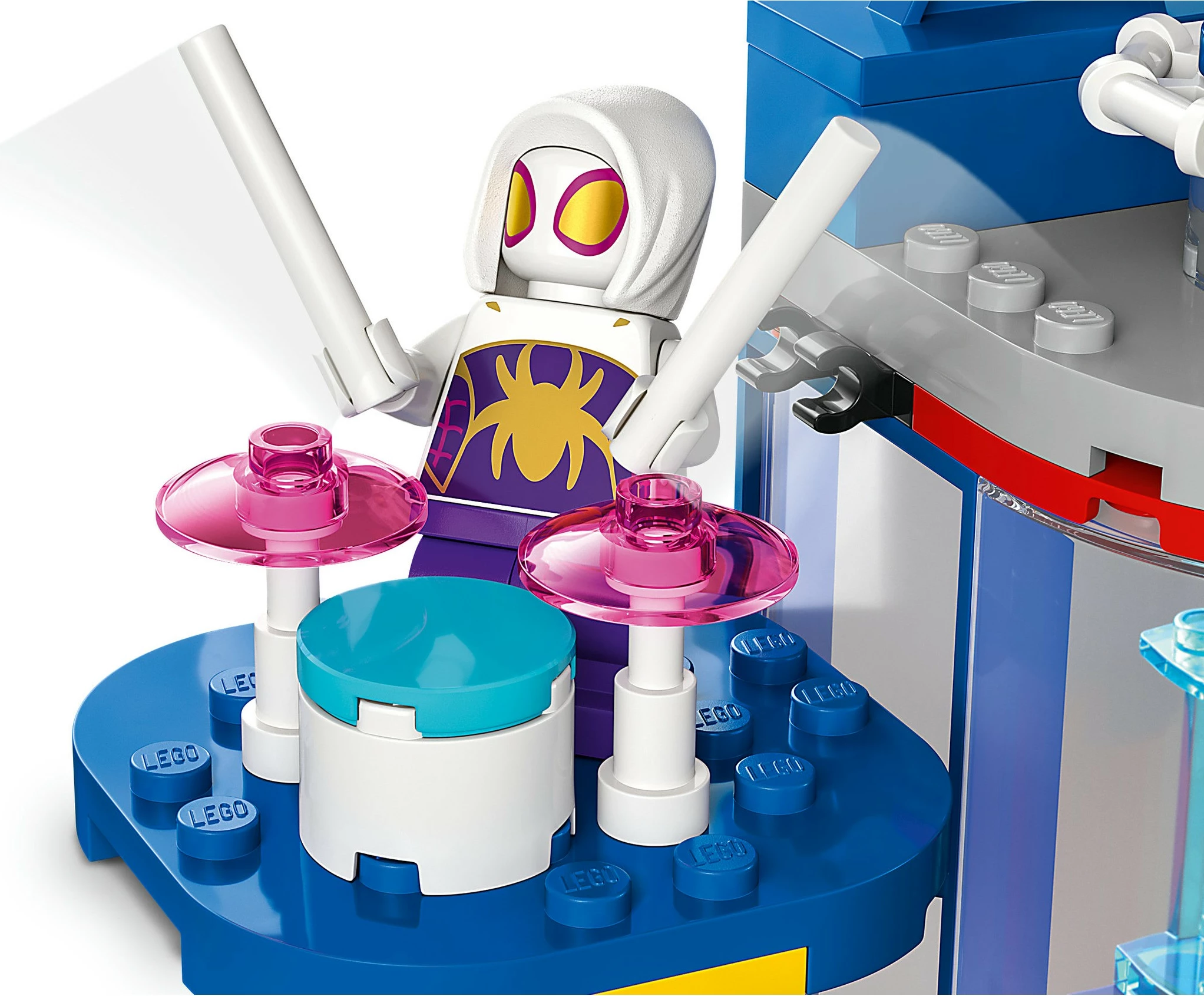 Igrača za sestavljanje Spidey Team Headquarters LEGO Marvel 10794, set za otroke
