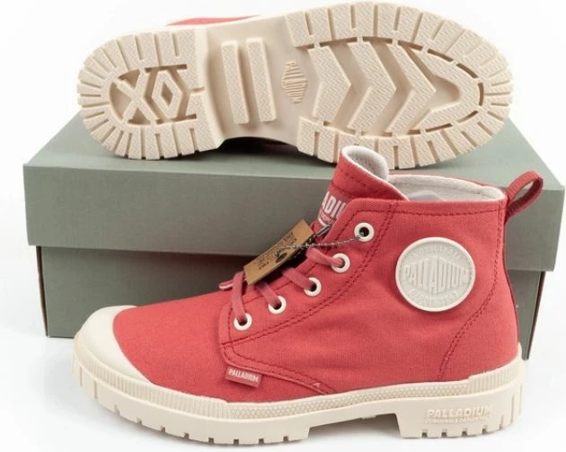 Lifestyle čevlji Palladium, rdeči