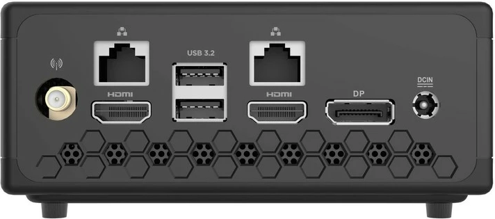 Mini PC Zotac ZBOX CI337 NANO, Intel N100, 1x DDR5 SODIMM, SATA M.2, črn