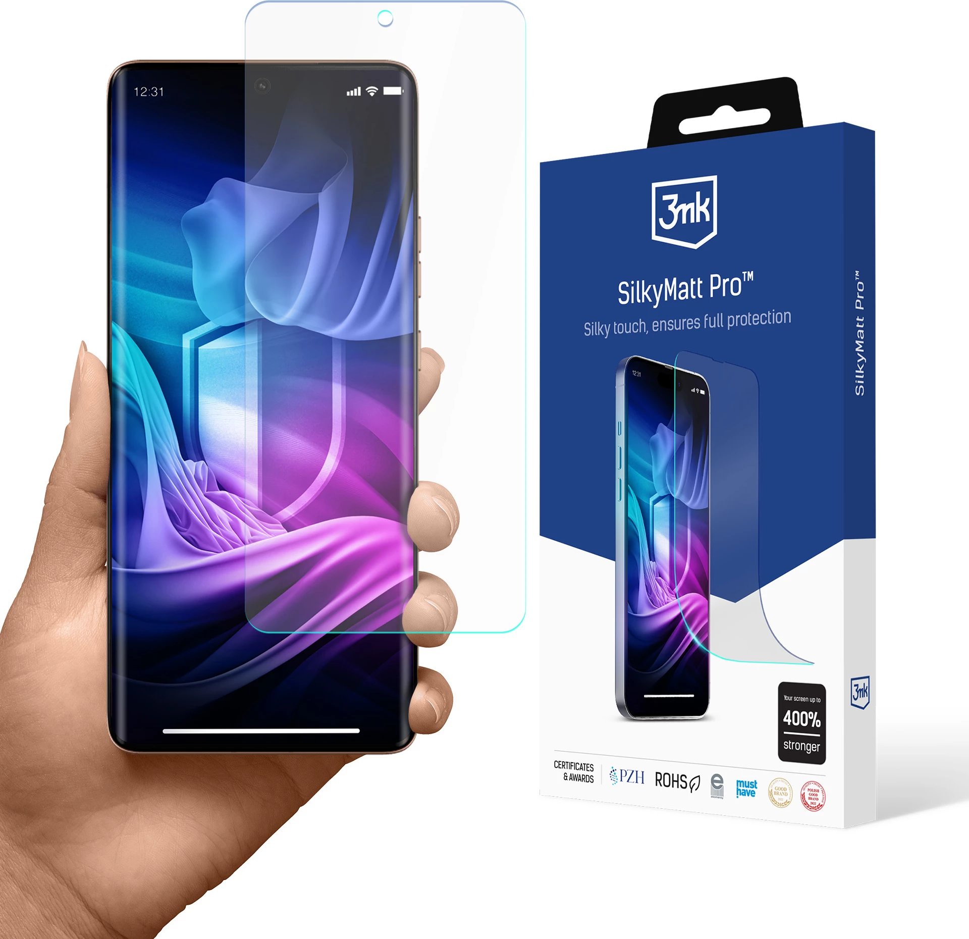 Mat zaščitni film za zaslon 3mk Silky Matt Pro, za Motorola Moto Edge 50 Ultra