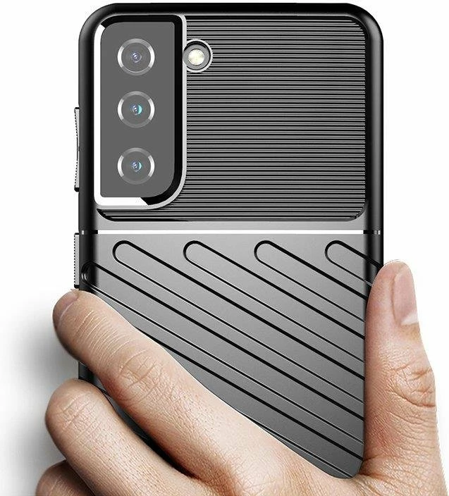 Ovitek za telefon Hurtel Thunder Case za Samsung Galaxy A14 5G, črn