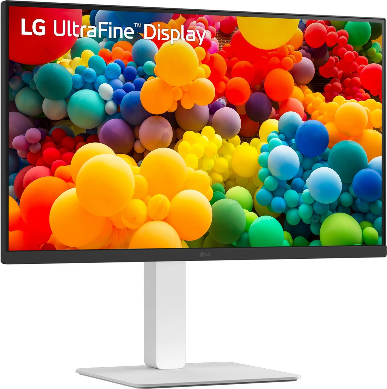 27" 4K UHD IPS monitor z HDR10, LG UltraFine 27US550-W, bel