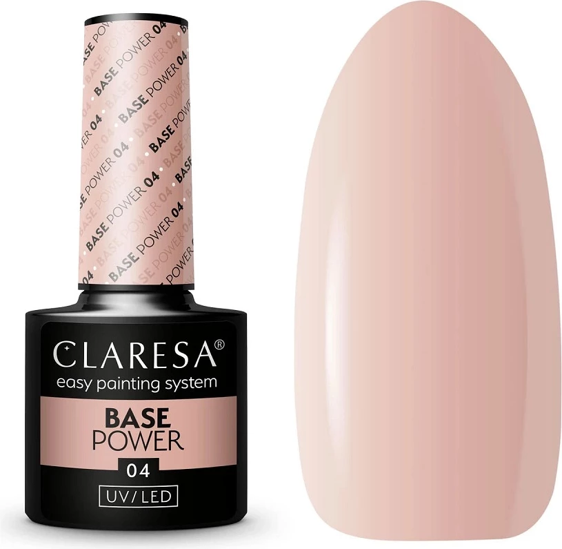 Baza hibridna za nohte Claresa Base Power Hybrid Base 04, 5 g
