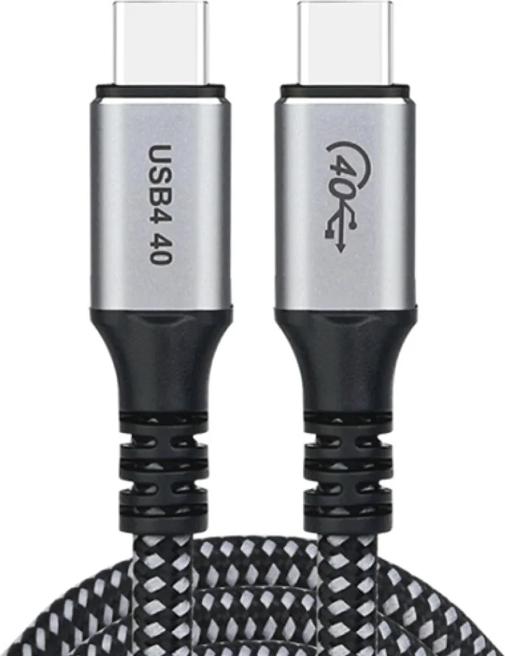 Kabel USB-C Choetech XCC-1040, 1,2 m, 240 W, 8K 60 Hz, črn