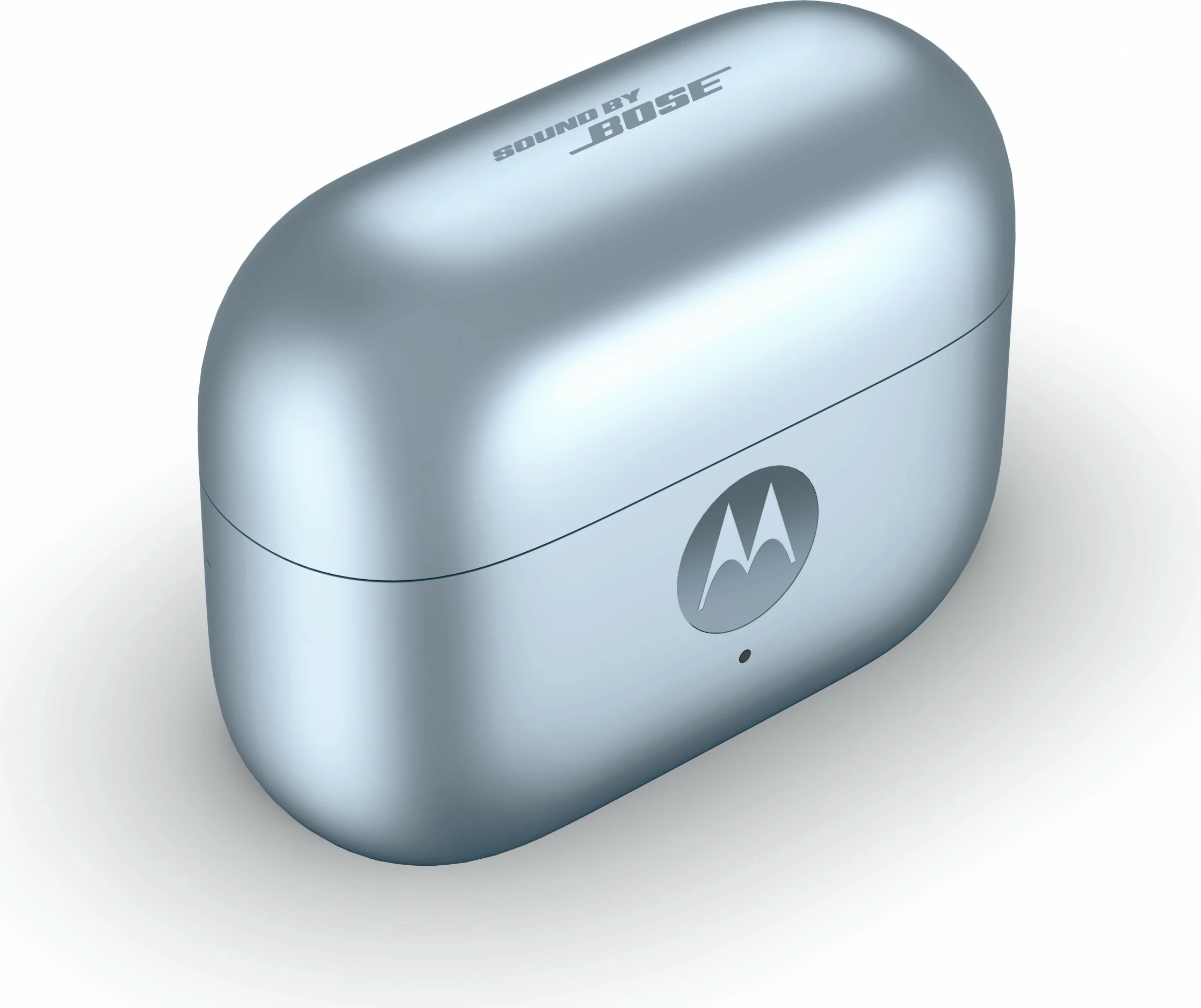 Zložljiv pametni telefon z luksuznim Swarovski dizajnom Motorola razr60 + slušalke Buds Loop, Swarovski Edition, moder