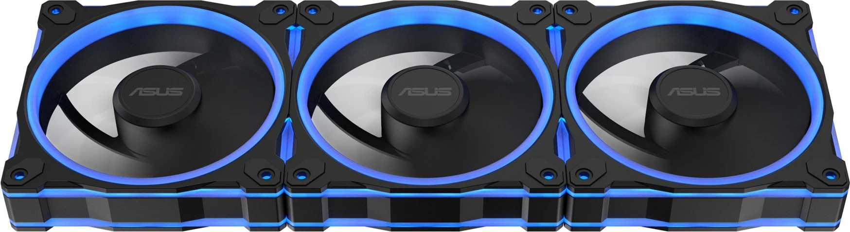 Ventilatorji za ohišje računalnika ASUS Prime MR120 ARGB, 12 cm, 3 kos, črn