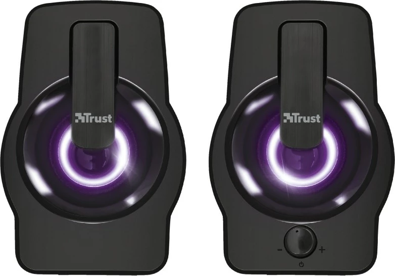 Žični zvočniki Trust Gemi, črni