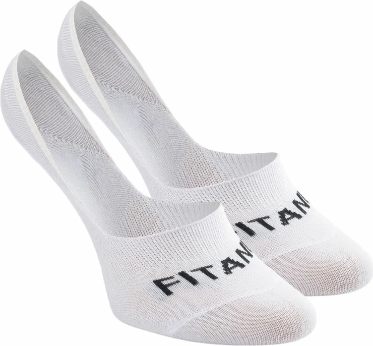 Unisex nogavice Fitanu, bele