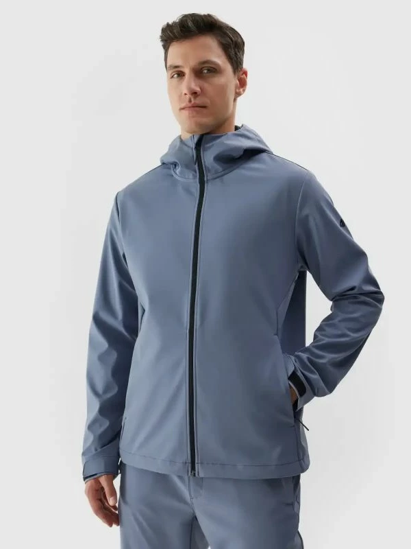 Softshell jakna 4F za moške, modra