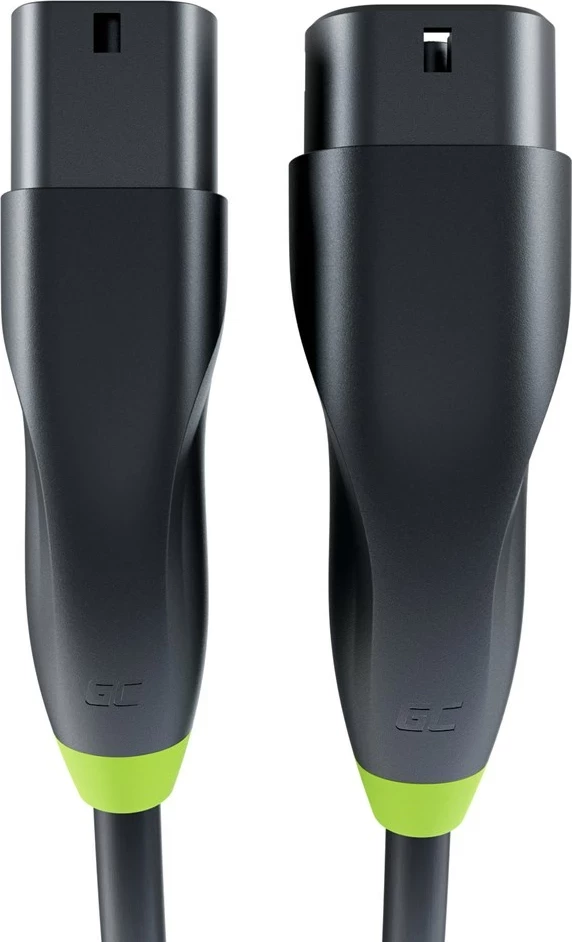 Polnilni kabel za električna vozila Green Cell EVKABGC03, 5 m, črn