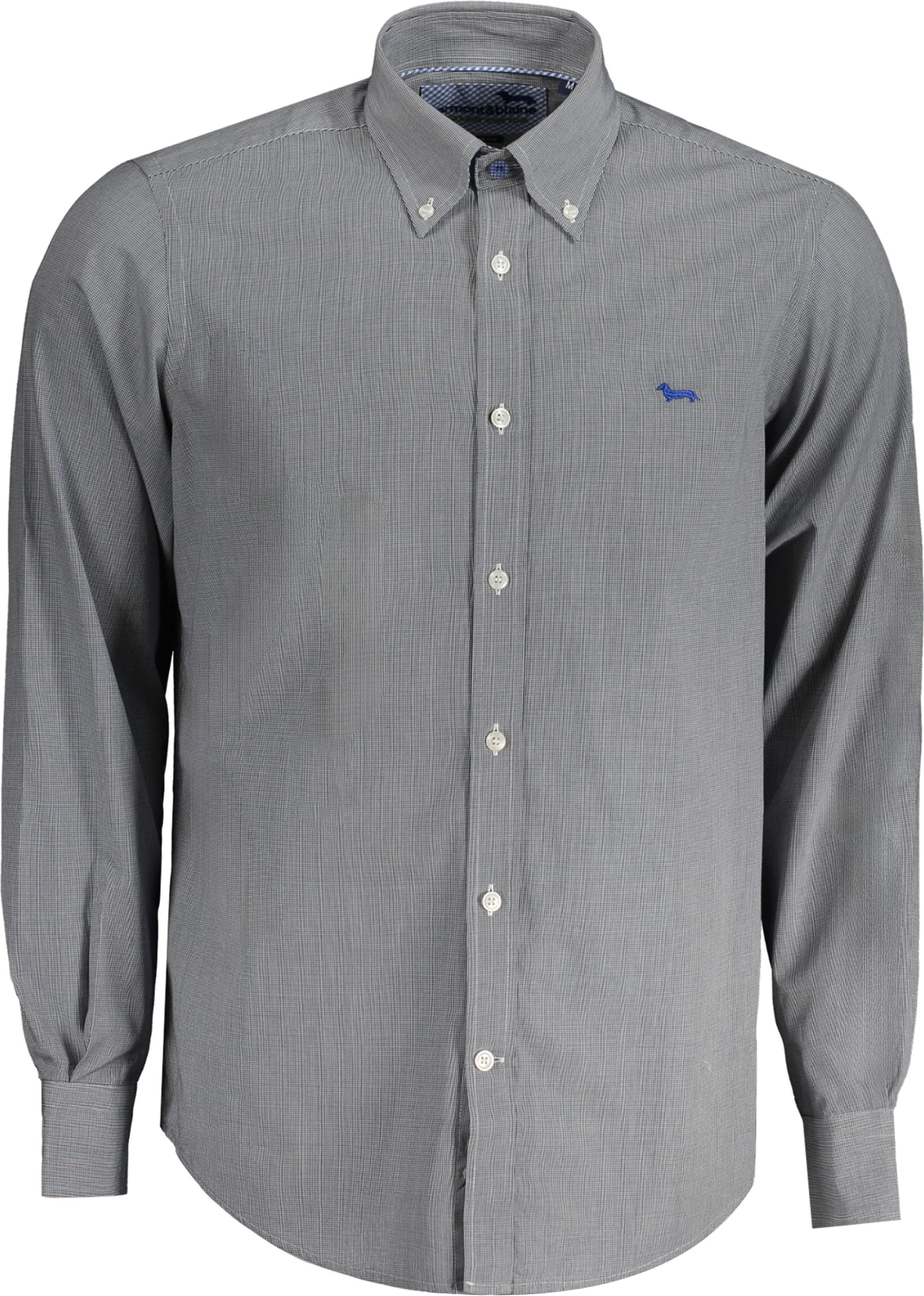 Srajca za moške z dolgimi rokavi, modra HARMONT & BLAINE