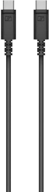 Kondenzatorski mikrofon, kardioid, USB Type-C, Sennheiser Profile, črn