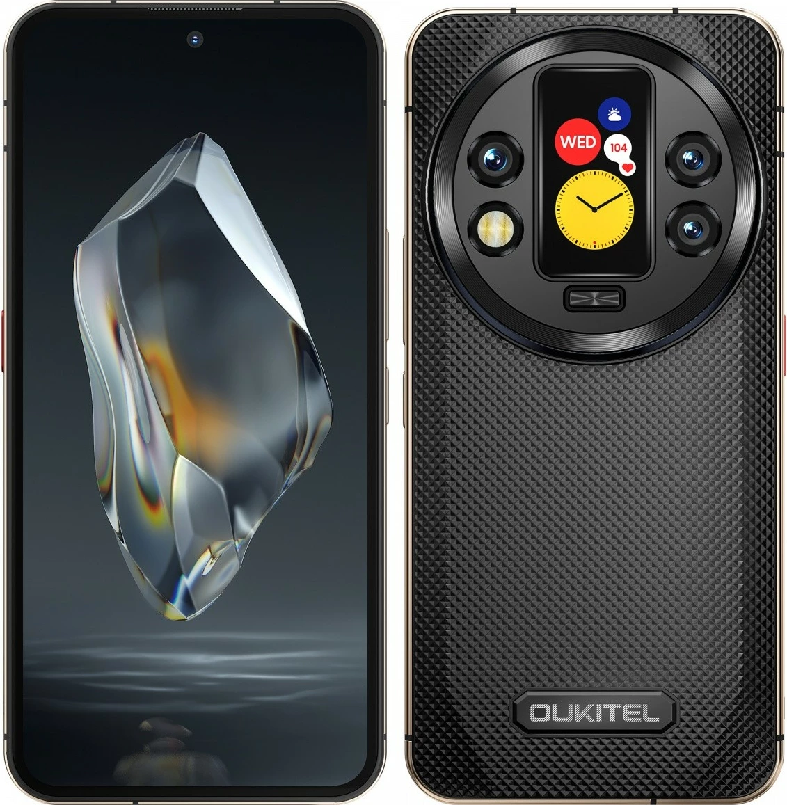 Pametni telefon odporen OUKITEL WP200 Pro 5G, 24 GB RAM, 1 TB, črn