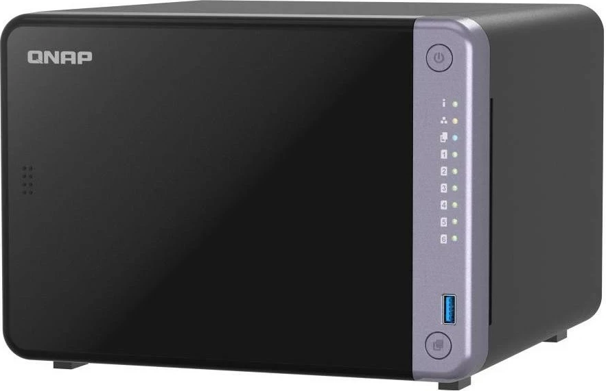 NAS QNAP TS-632X-4G, 4 GB RAM, 6 pogonov, samostoječ