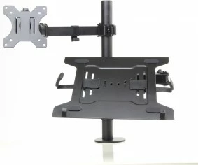 Stojalo za namizni monitor in prenosnik ART RAMM L-24, 13–32", kovina, črno