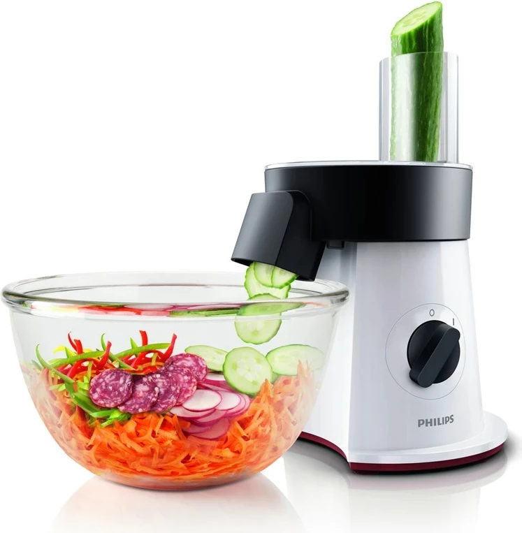 Sekuenci za solato Philips Viva Collection HR1388/80, črna