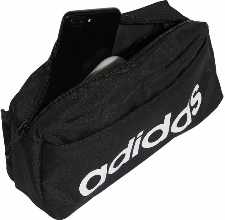Torba za okoli pasu, adidas, črna