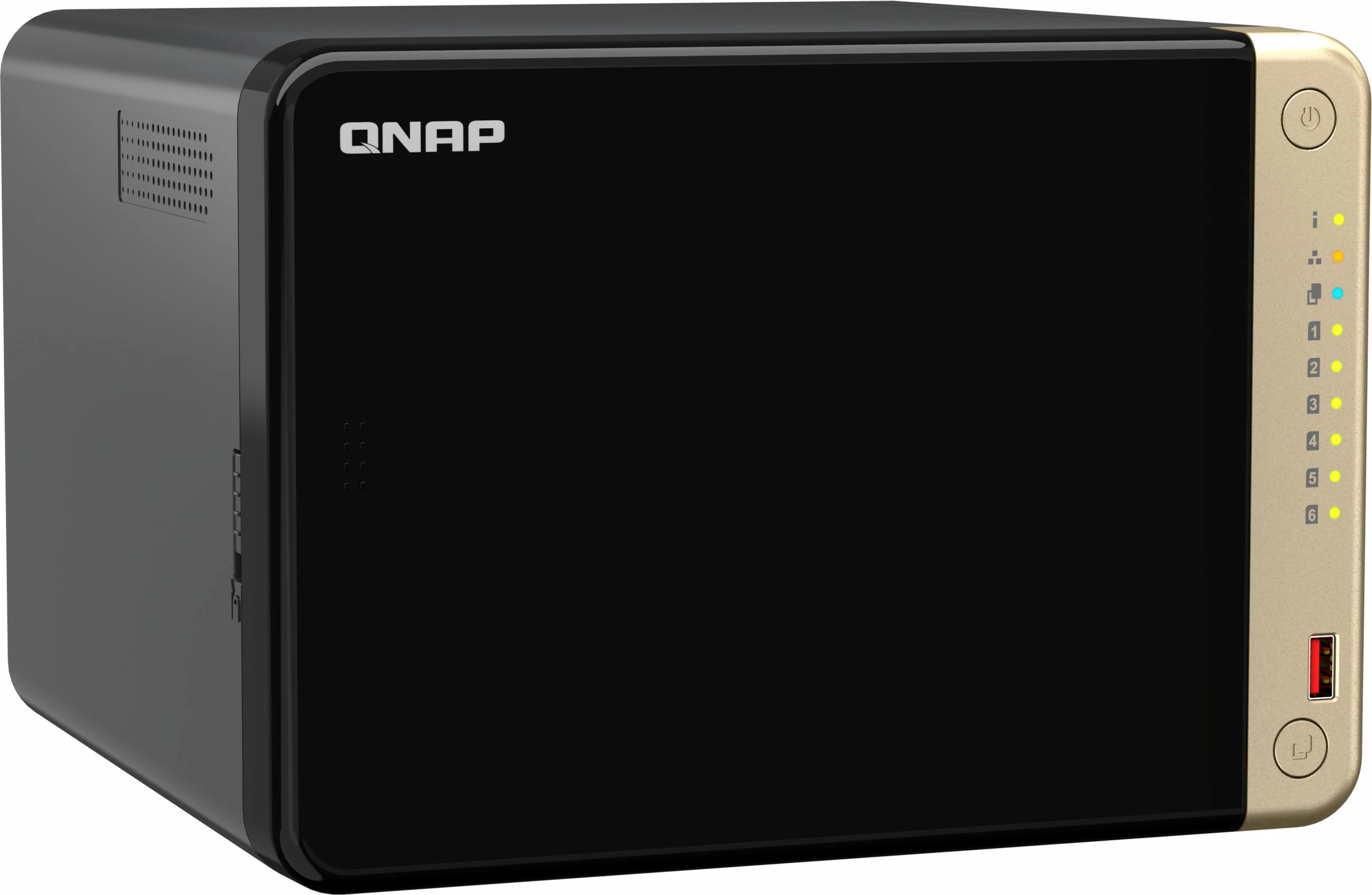 NAS QNAP TS-664, Intel Celeron N5095, 8 GB, stolp
