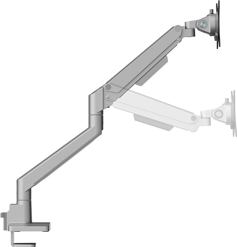 Dvojni nosilec za monitor, Neomounts DS70-250SL2, Clamp/Grommet, 9 kg, 43,2 cm (17"), 81,3 cm (32"), 100 x 100 mm, srebrn