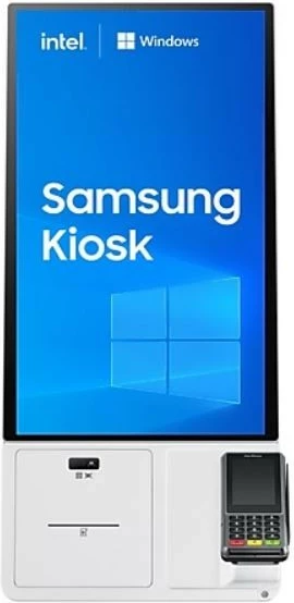 Kiosk za samopostrežbo Samsung LH24KMC3BGCXEN, 24", Intel Core i3, Windows 10 IoT, bel