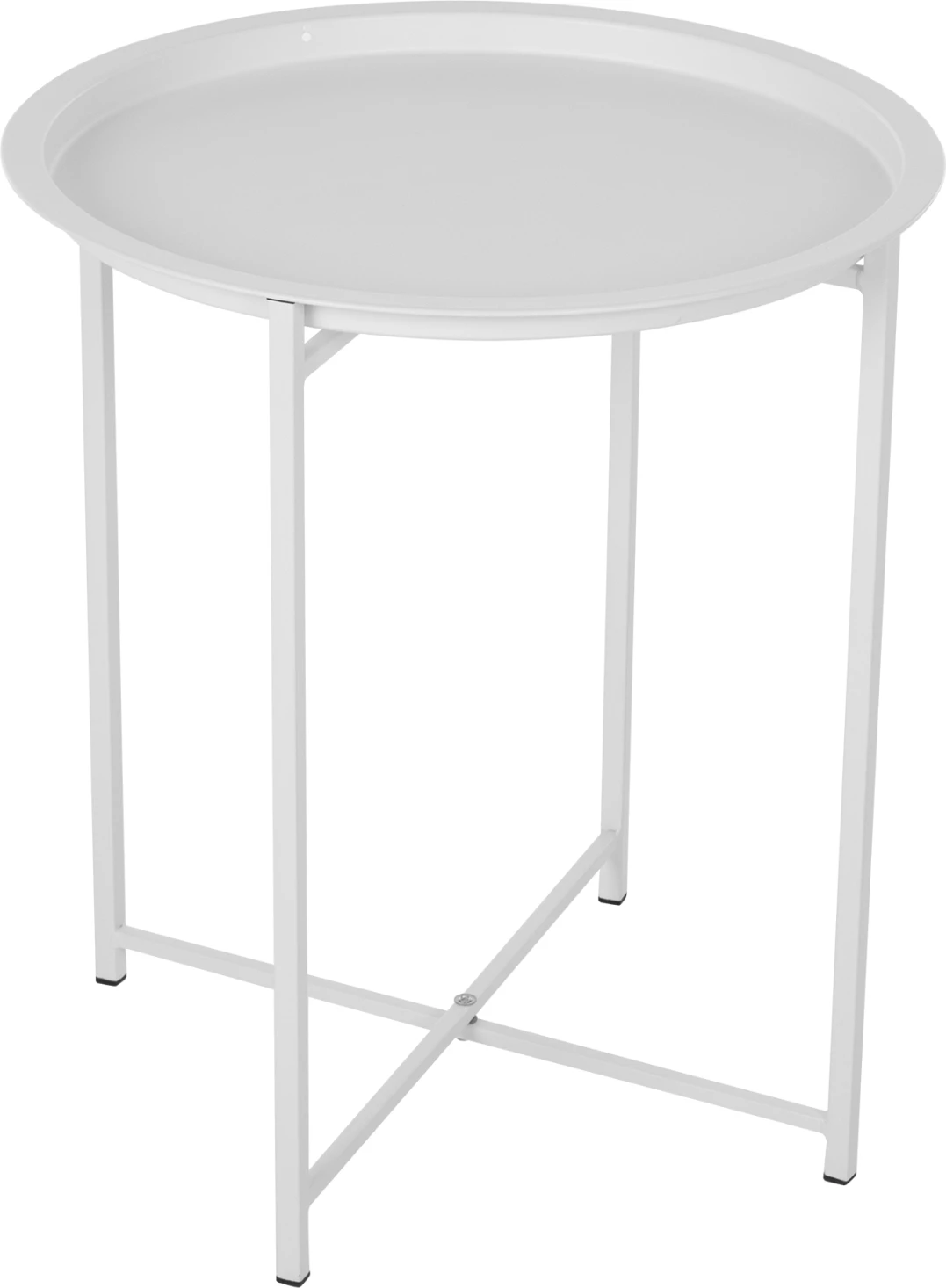 Zložljiva kovinska miza siva '46cm FH5287.02