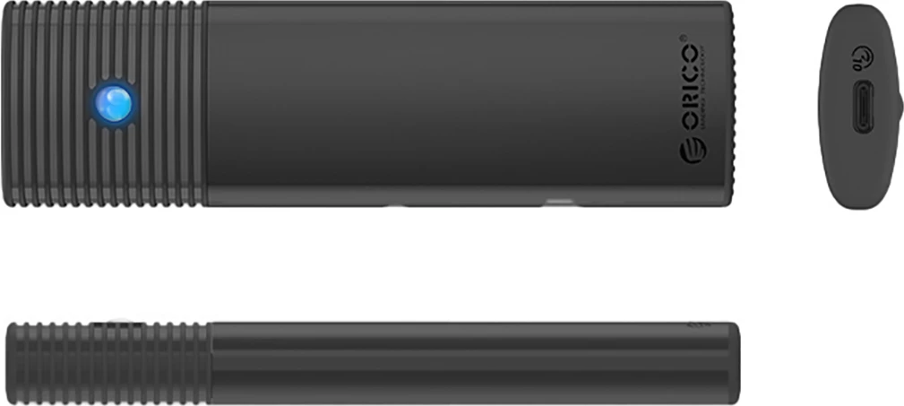 Računalniško ohišje za SSD M.2 NGFF SATA, USB-C 5 Gb/s, črno, Orico PWM2