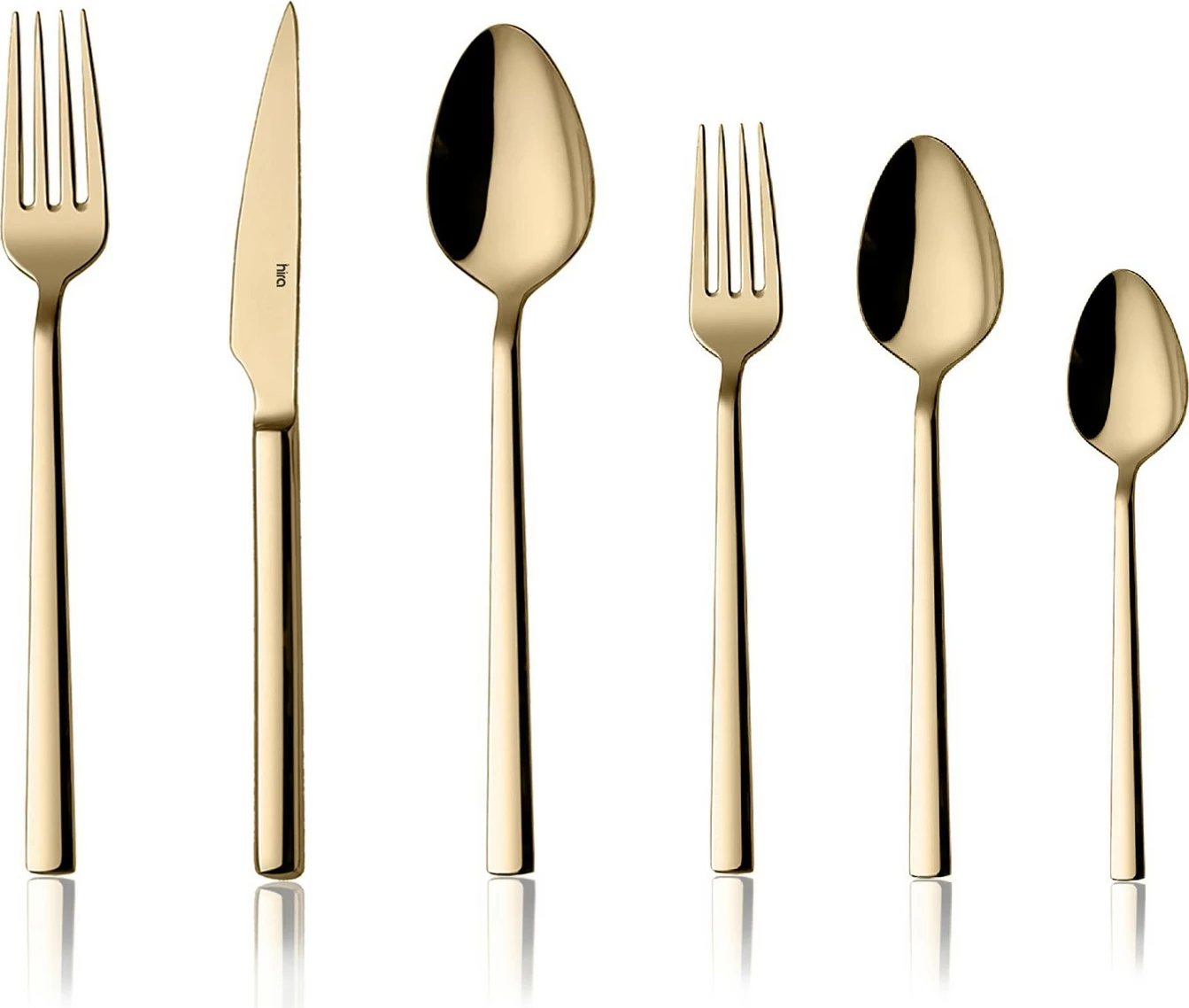 Set jedilnega pribora (36 kosov), zlata, Hermia Concept, CBK36GD