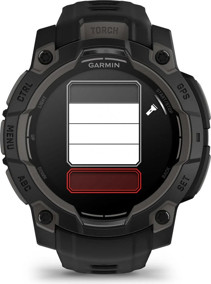 Pameten zaslon AMOLED, 4 GB, GPS, črn Garmin Instinct 3