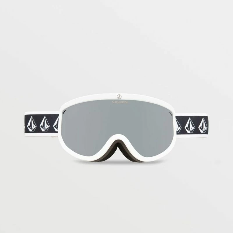 Smučarska očala Volcom, unisex, srebrne