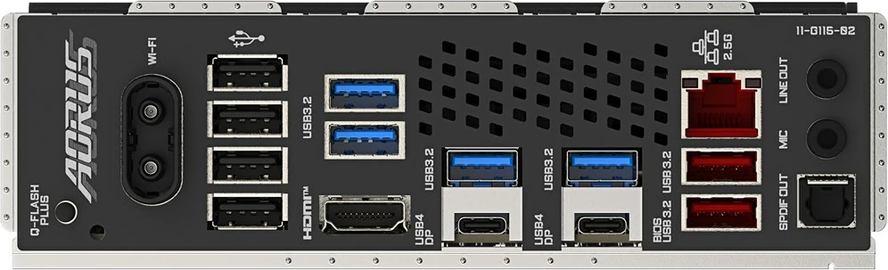 Matična plošča Gigabyte X870 AORUS ELITE WIFI7, Socket AM5, črna
