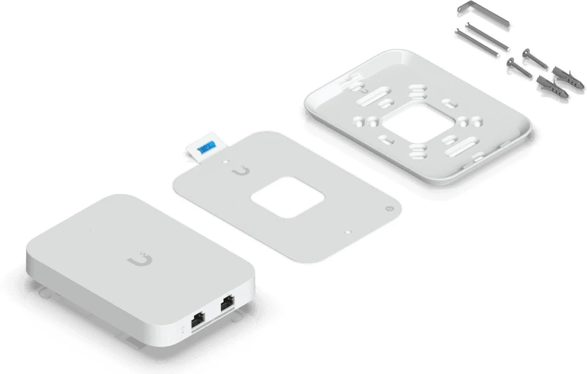 Brezžični dostopni punkt Ubiquiti U7 In-Wall, 4300 Mbit/s, PoE, bel