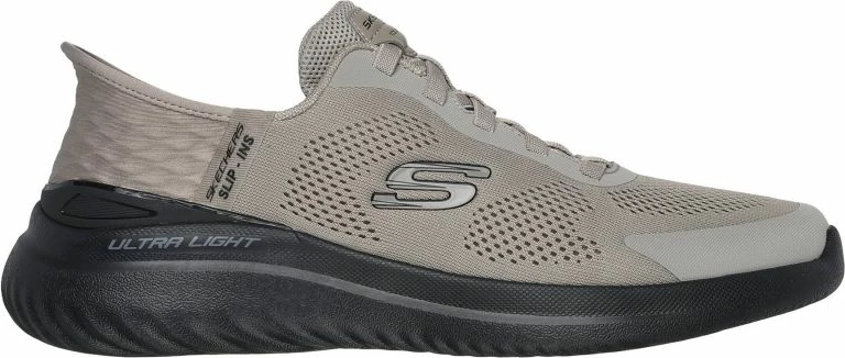 Superge kave z detajli v črni, Skechers Slip-ins Bounder 2.0 Emerged