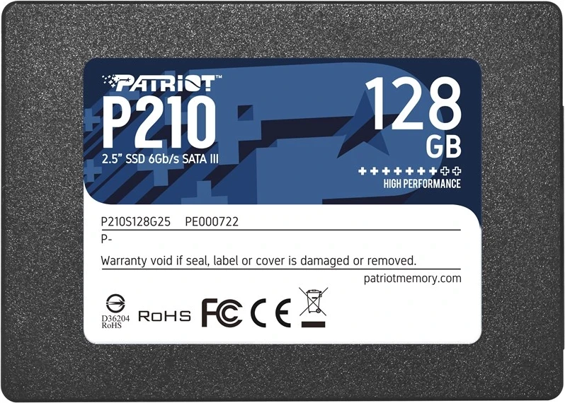 Trdi disk Patriot Memory P210 2,5" 128 GB, Serial ATA III