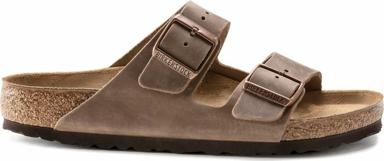 Flip-flop za moške Arizona, Birkenstock, rjava