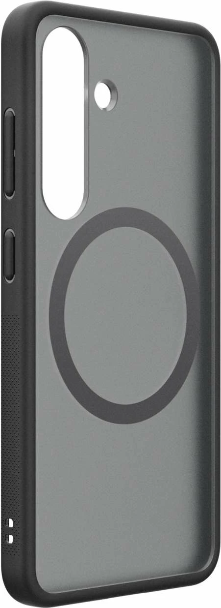 Silikonski ovitek za Samsung Galaxy S25 Spigen Capella GP-FPS931PGBJW, z MagFit, črn