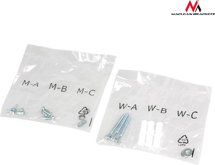 Nastavek za televizor Maclean MC-670, črn