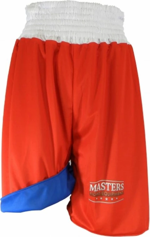Boksarska kratka hlače za moške Masters, rdeče in modre