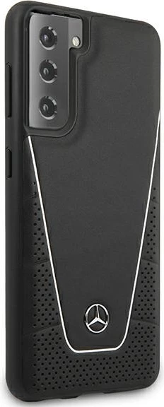Ohišje Dynamic Line za Samsung Galaxy S21+, Mercedes MEHCS21MCLSSI, črno