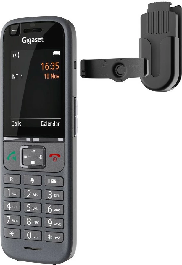 Nosilec za pas Gigaset S30852-Z2974-R102, Gigaset S700H PRO, črn