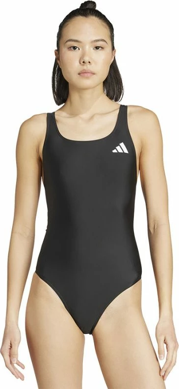 Enodelne kopalke adidas za ženske, črne