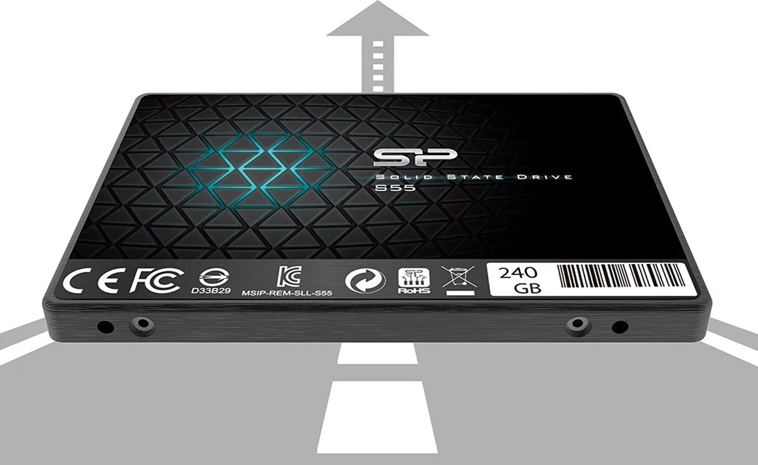 SSD Slim S55, 2,5'', 240 GB, Silicon Power