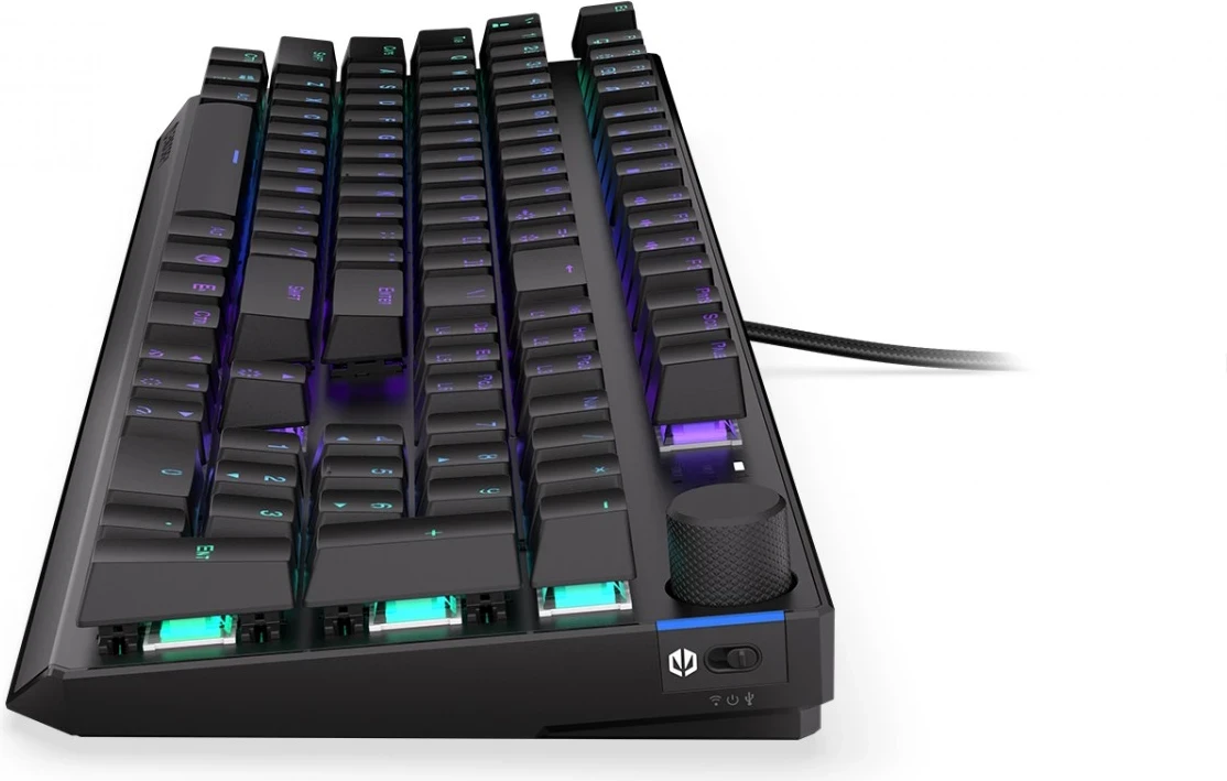 Tipkovnica Endorfy Thock, Wi‑Fi, črna