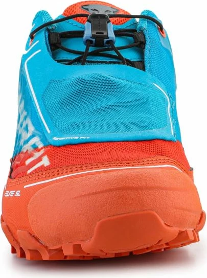 Tekmovalne tekaške atlete, Dynafit Feline Sl, modro-oranžne