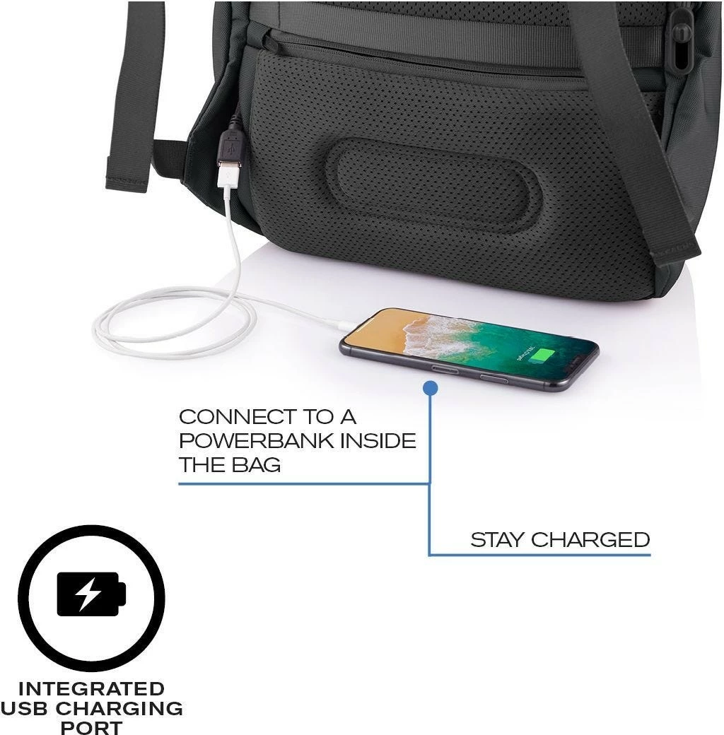 Nahrbtnik XD DESIGN BOBBY SOFT, 13-16L, črn