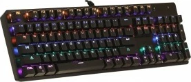 Mehanska igralna tipkovnica ART AK-51, z osvetlitvijo, USB, črna
