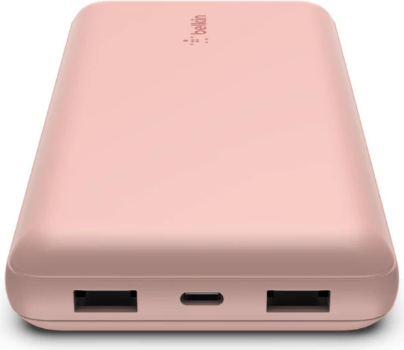 Powerbank 20.000 mAh, 15 W, rožnato zlata, Belkin BPB012btRG