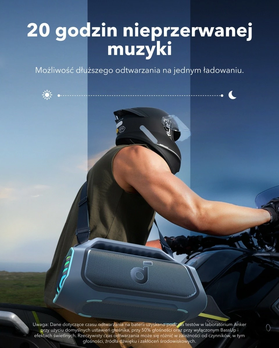 Prenosni Bluetooth zvočnik Soundcore Boom 2 Plus, 140 W, modra