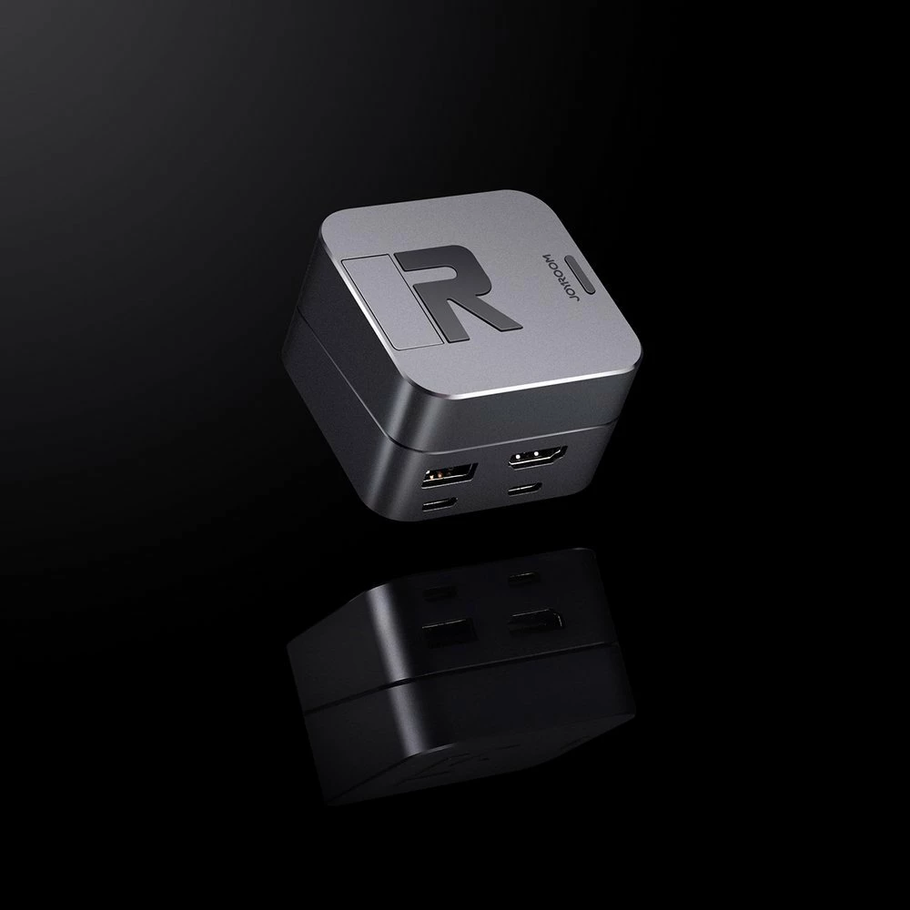 Multifunkcijski HUB za MacBook Pro, 8 vrat, Thunderbolt 3, siv, Joyroom S-H121