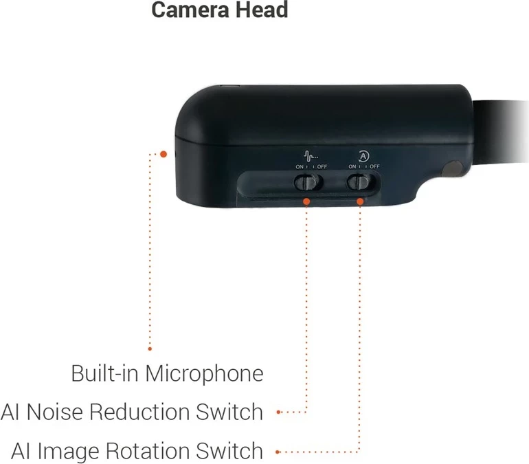 Dokumentarna kamera AVer U70i, 4K Ultra HD, 16x povečava, USB 2.0, črna